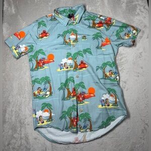 Disney X Our Universe BoxLunch Exclusive Lilo & Stitch Island Hawaiian Shirt M